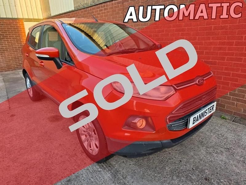 Red Used 2016 Ford Ecosport Zetec SUV | £4,950 (Super price) - Image 1/4