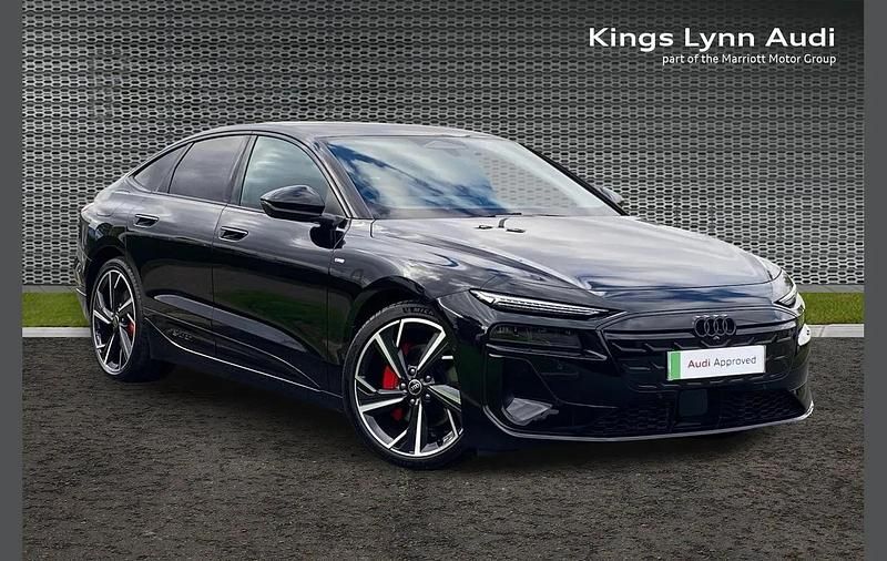 Black New 2025 Audi A6 e-tron Performance Sedan | £60,500 (Super price) - Image 1/4