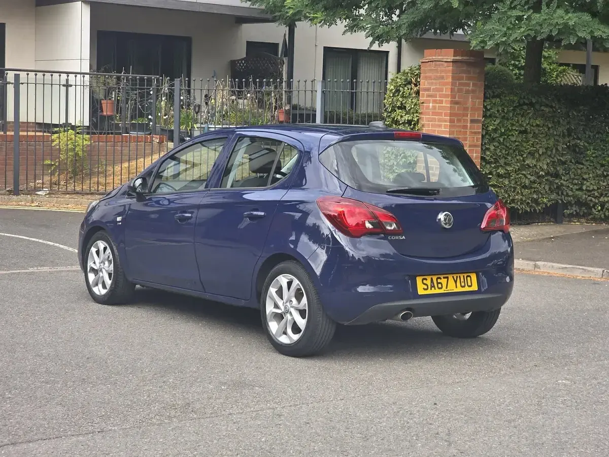 Used Vauxhall Corsa SRi 2017 Blue Hatchback