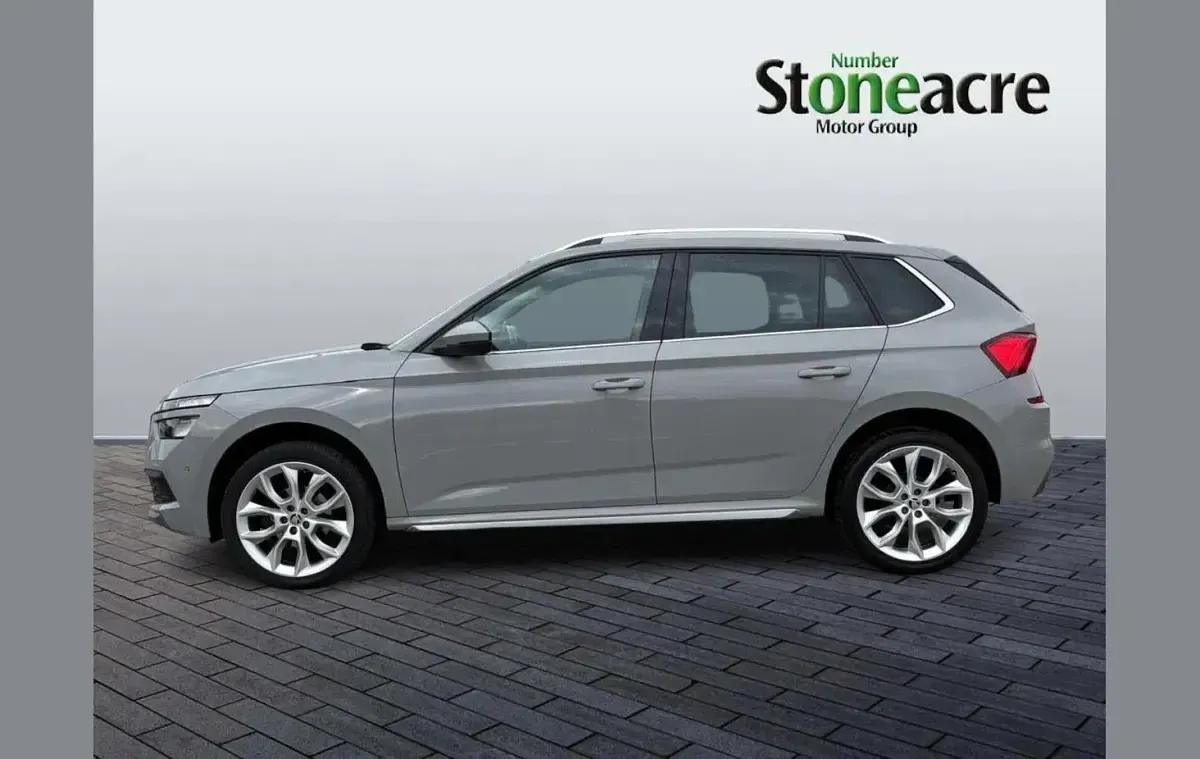 Usado Skoda Kamiq SE L 147 HP (108 kW) 2021 Cinzento SUV