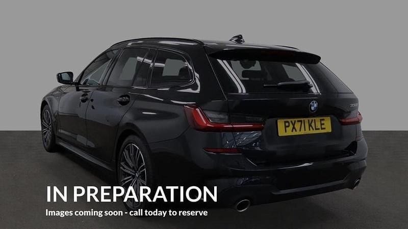 Used BMW 330 M Sport 258 HP (189 kW) 2021 Black Estate