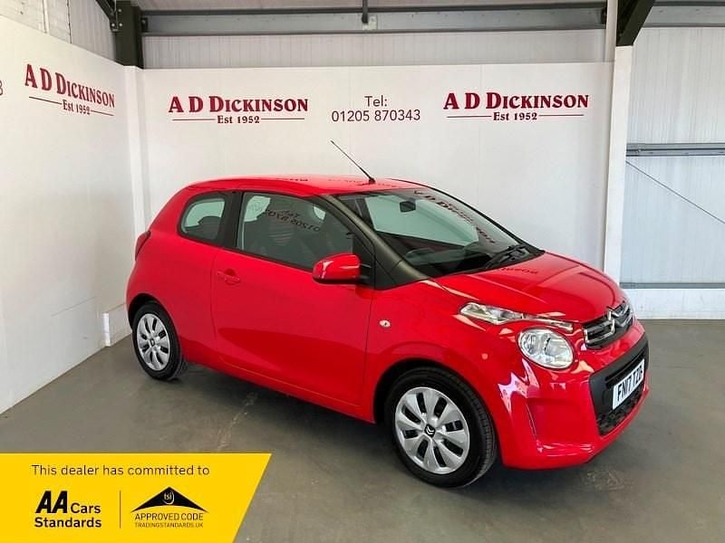Red Used 2017 Citroën C1 Feel Hatchback | £5,395 (Fair price) - Image 1/4