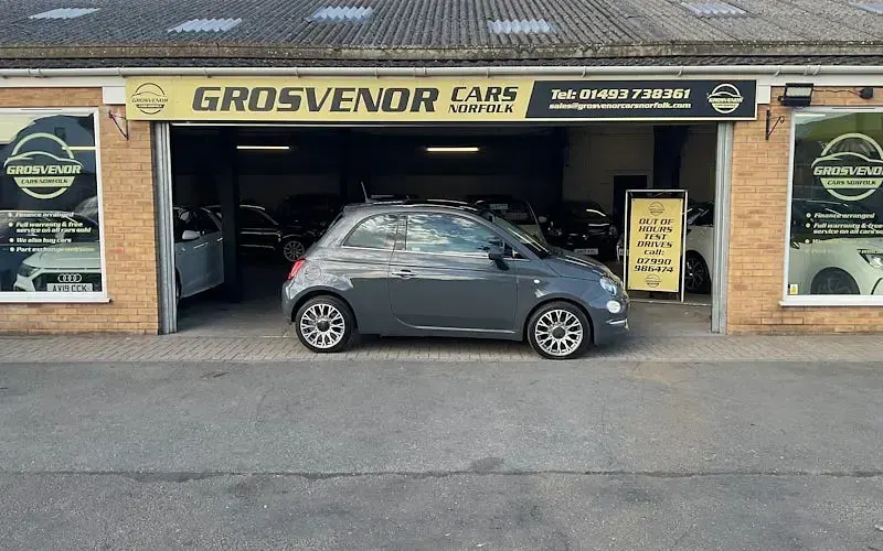 Used Fiat 500 Lounge 69 HP (50 kW) 2018 Grey Hatchback