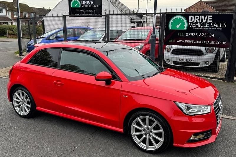 Red Used 2016 Audi A1 S-Line Hatchback | £10,250 (Fair price) - Image 1/1