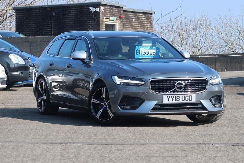 Used Volvo V90 R-Design Pro 2018 Grey Estate