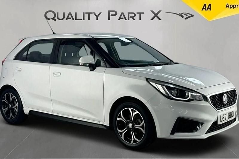 White Used 2022 MG MG3 Exclusive Hatchback | £9,300 (Fair price) - Image 1/1