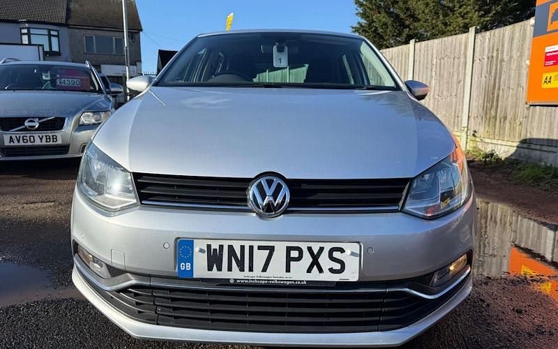 Used VW Polo Edition 90 HP (66 kW) 2017 Silver Hatchback