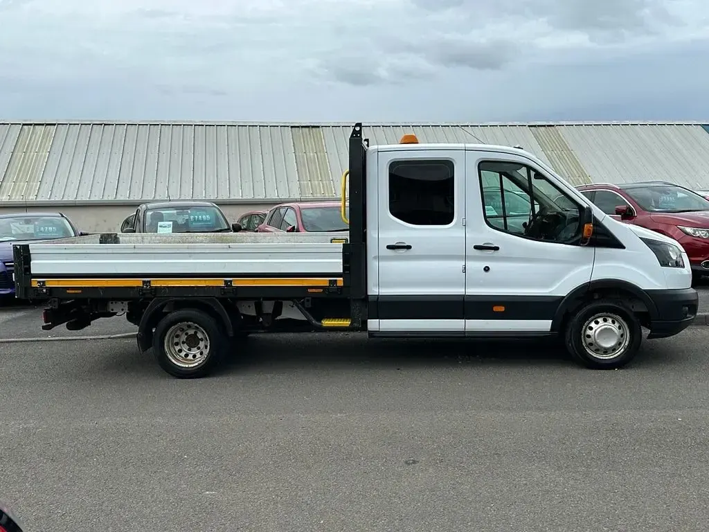 Used Ford Transit 129 HP (94 kW) 2019 White Cabriolet