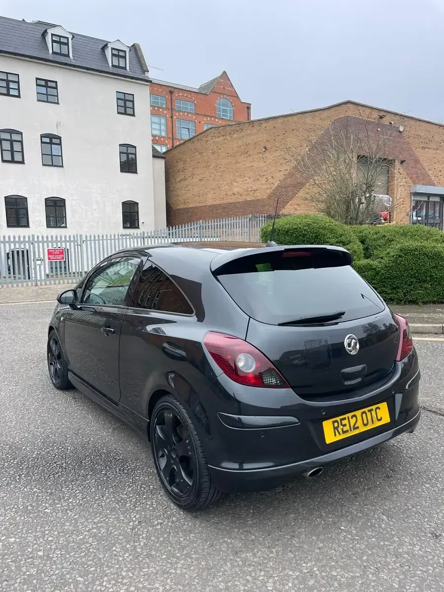 Used Vauxhall Corsa SRi 2012 Black Hatchback