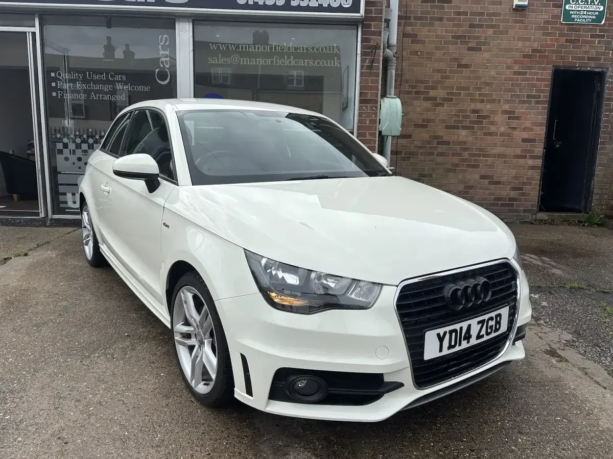 Used Audi A1 S-Line 2014 White Hatchback