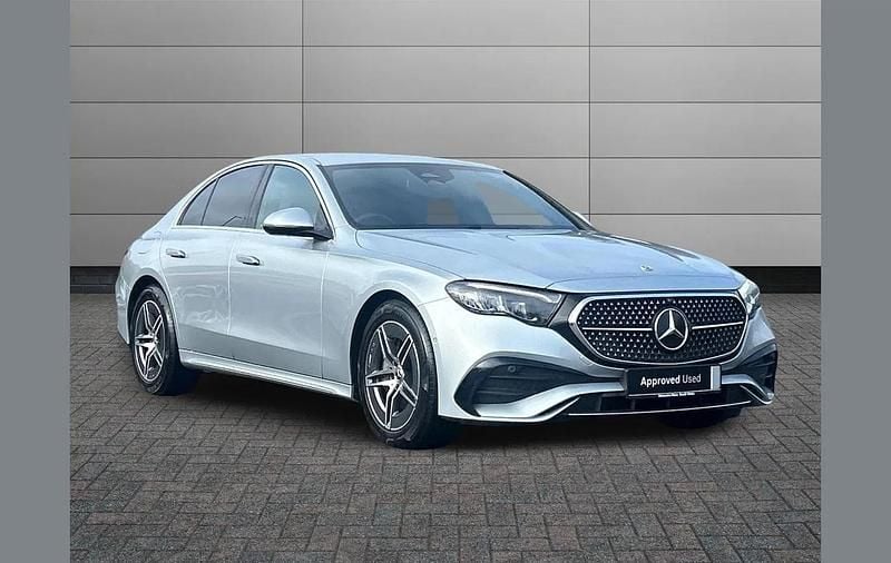 Used Mercedes E200 AMG line 200 HP (147 kW) 2025 Silver Sedan