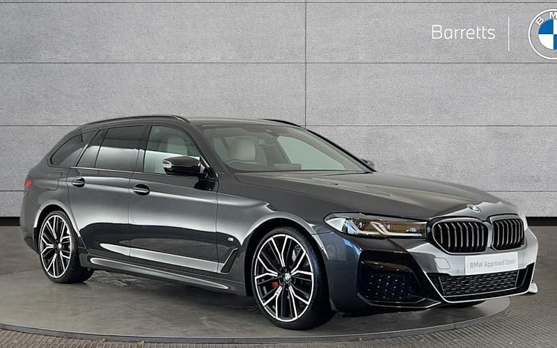 Used 2024 BMW 520 M Sport Estate | £37,990 (Expensive) - Image 1/4