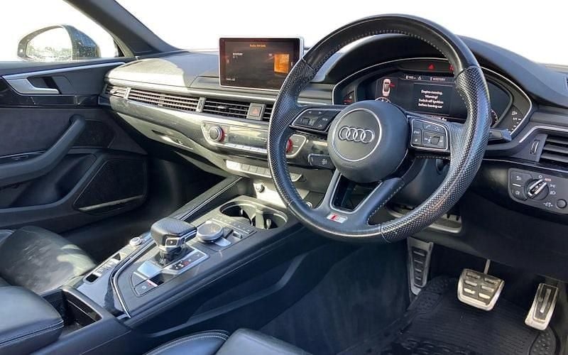 Used Audi A5 Cabriolet S-Line 190 HP (139 kW) 2017 Black Cabriolet