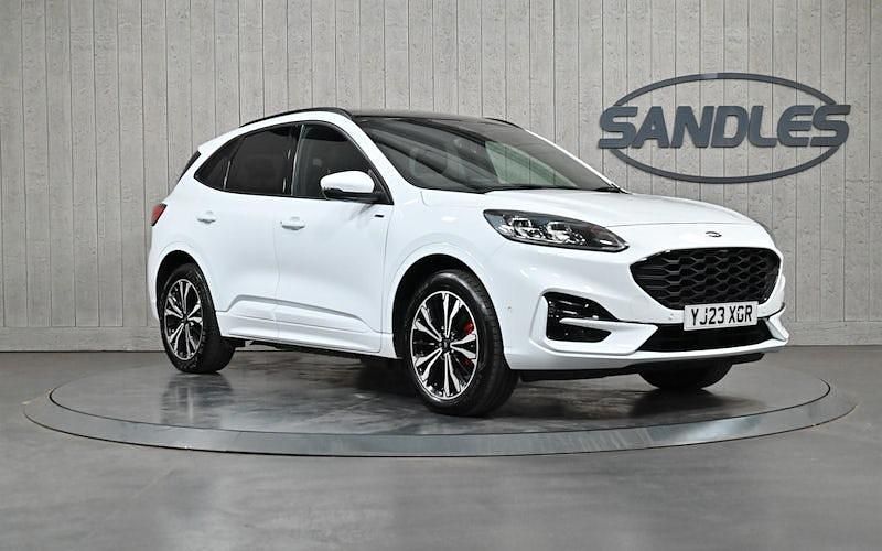 White Used 2023 Ford Kuga ST-Line X SUV | £19,499 (Fair price) - Image 1/4