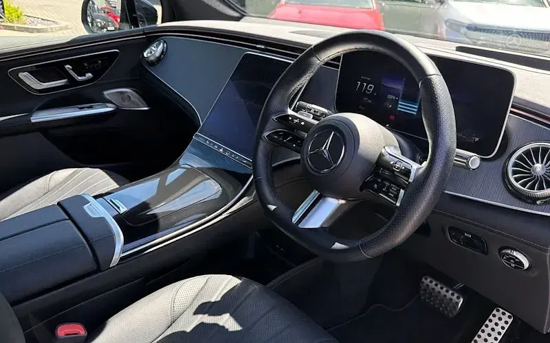 Used Mercedes EQE350 AMG line 214 kW (292 HP) 2024 Silver SUV