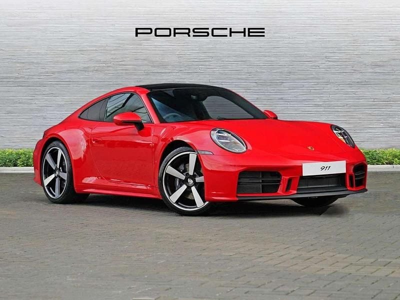 Red Used 2025 Porsche 911 Coupe | £108,990 (Super price) - Image 1/4