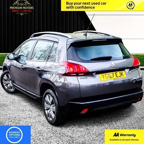Used Peugeot 2008 2017 Grey SUV