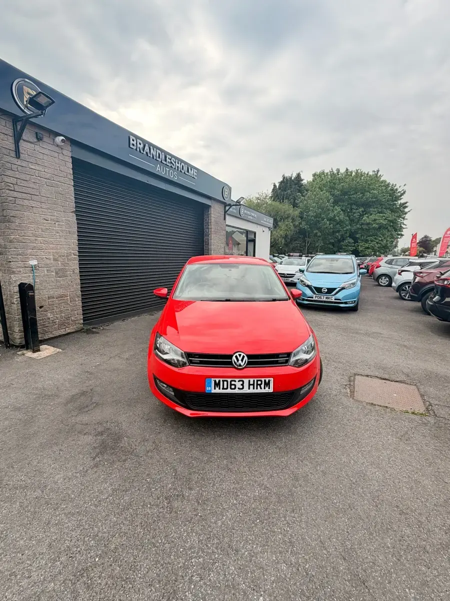 Używany VW Polo Edition 2014 Czerwony Hatchback