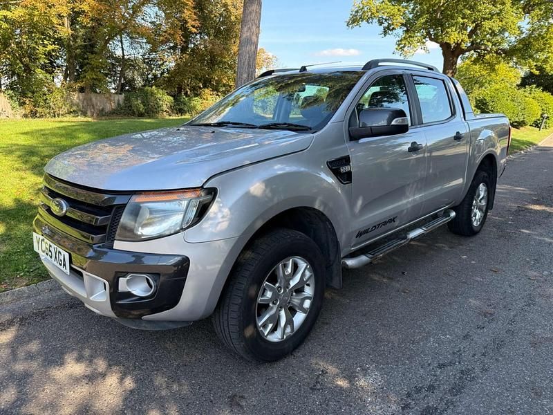 Silver Used 2015 Ford Ranger Wildtrack Pickup | £12,995 (Fair price) - Image 1/4