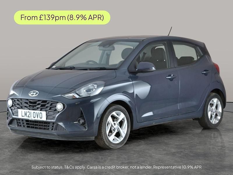 Grey Used 2021 Hyundai i10 SE Hatchback | £9,841 (Fair price) - Image 1/2