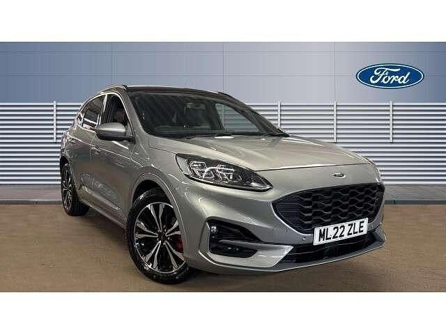 Silver Used 2022 Ford Kuga ST-Line X SUV | £23,000 (Expensive) - Image 1/4