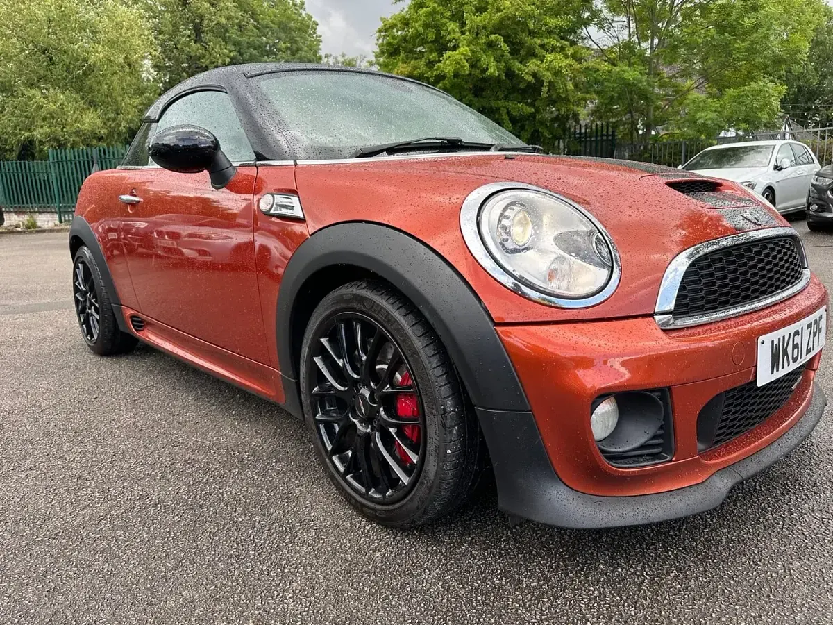 Used Mini John Cooper Works Coupé 2012 Orange Coupe