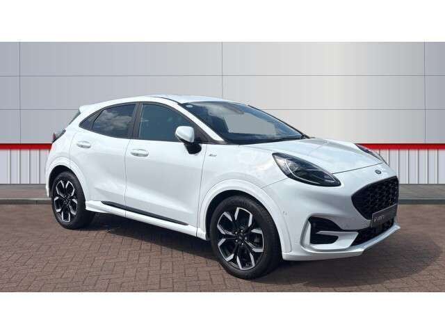 White Used 2020 Ford Puma ST-Line X SUV | £14,944 (Fair price) - Image 1/4