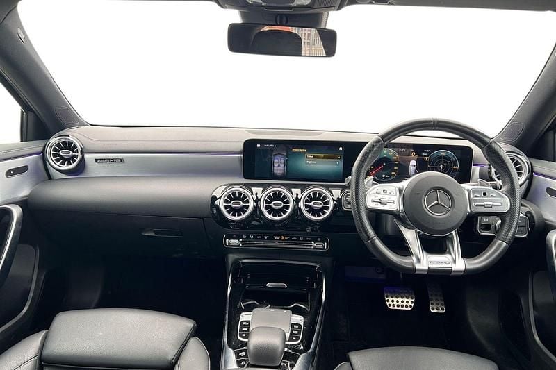 Used Mercedes A35 AMG Active 306 HP (225 kW) 2019 Black Hatchback