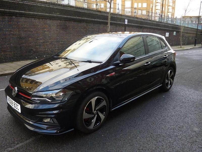 Used VW Polo GTI 200 HP (147 kW) 2019 Black Hatchback