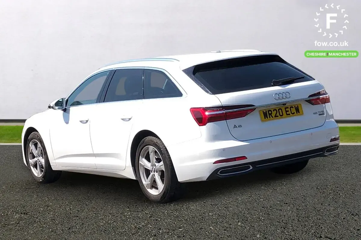 Used Audi A6 Sport 245 HP (180 kW) 2020 White Estate