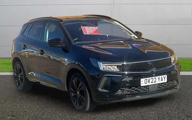 Used Vauxhall Grandland X GS Line 131 HP (96 kW) 2022 Black SUV
