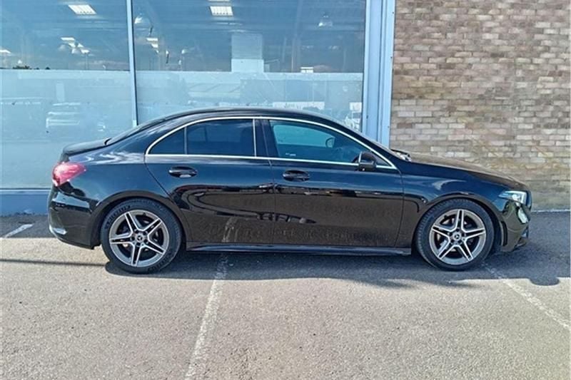 Black Used 2021 Mercedes A180 AMG line Sedan | £14,700 (Good price) - Image 1/1