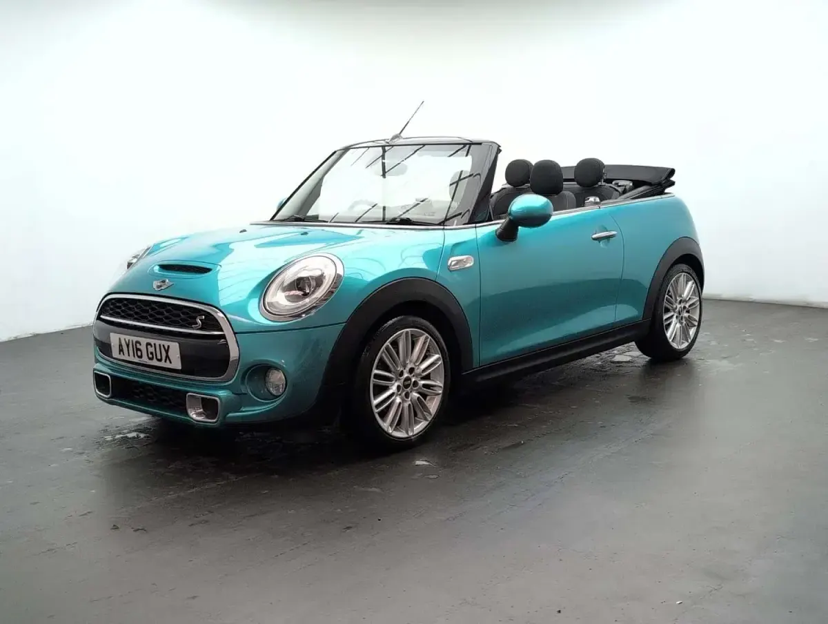 Used Mini Cooper S Cabriolet 2016 Turquoise Cabriolet