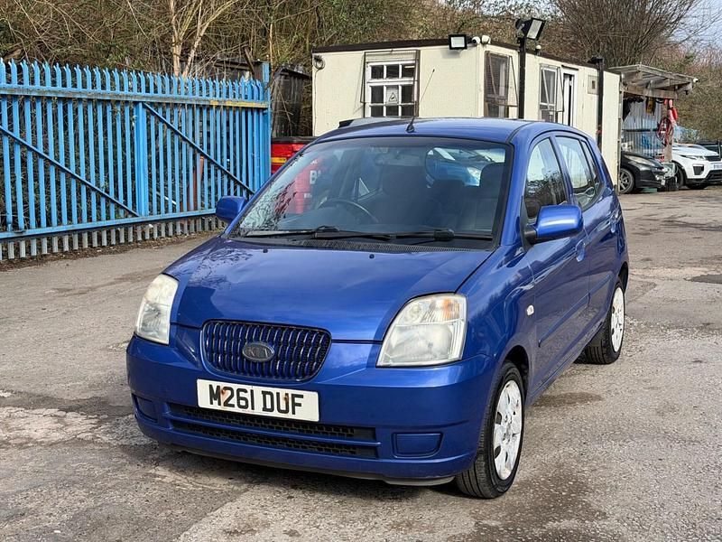 Used Kia Picanto LX 64 HP (47 kW) 2005 Blue Hatchback