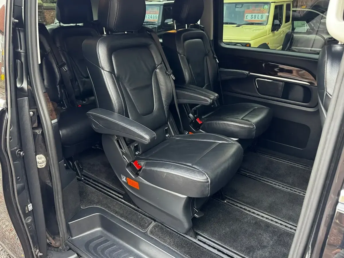 Used Mercedes V250 AMG line 2017 Black MPV