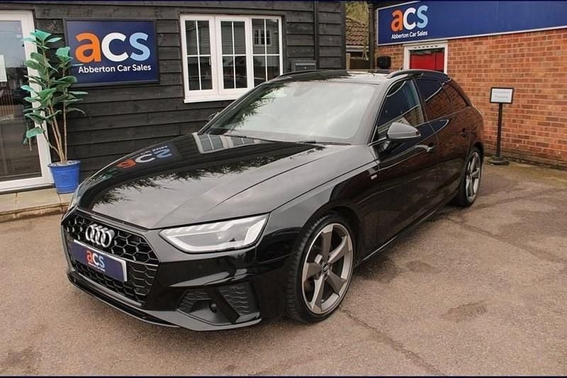 Used Audi A4 Black Edition 150 HP (110 kW) 2020 Black Estate