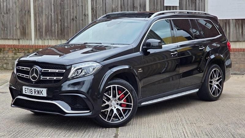 Used Mercedes GLS63 AMG 2018 Black SUV