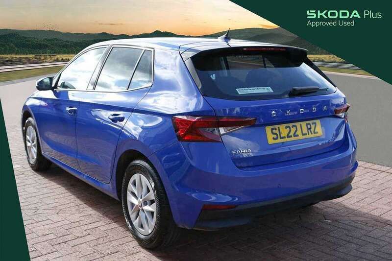 Used Skoda Fabia 64 HP (47 kW) 2022 Blue Hatchback