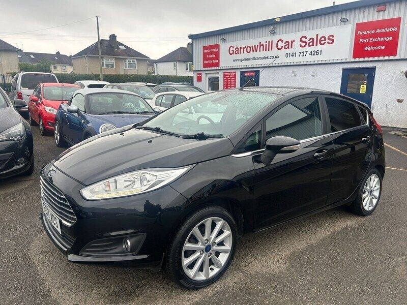 Black Used 2017 Ford Fiesta Titanium Hatchback | £6,495 (Super price) - Image 1/4
