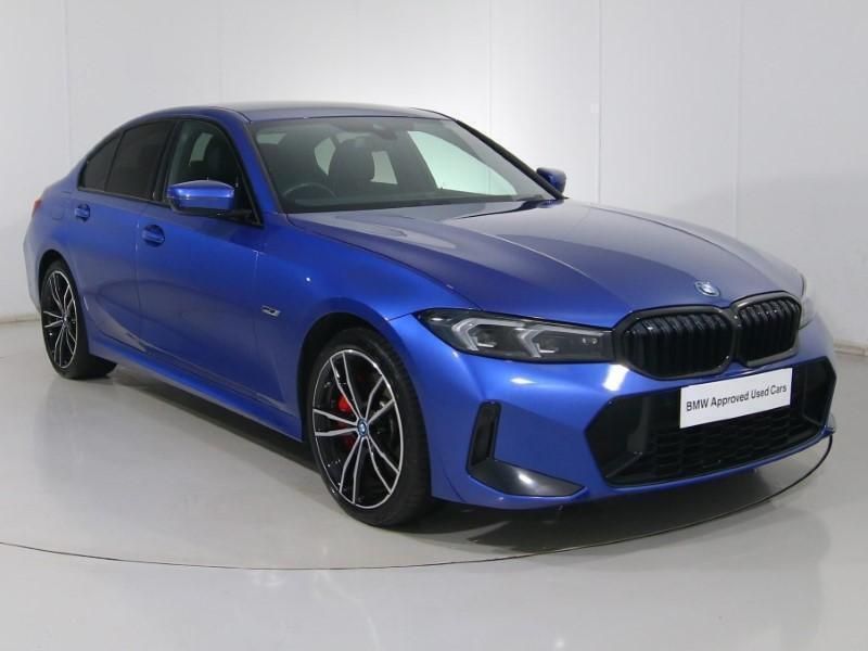 Blue Used 2023 BMW 330e M Sport | £30,995 (Good price) - Image 1/4