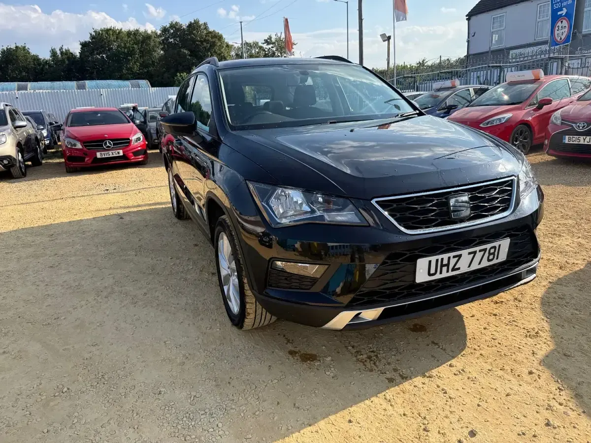 Used Seat Ateca Ecomotive 115 HP (84 kW) 2016 Black SUV