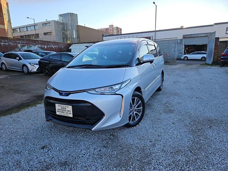 Used Toyota Estima Hybrid 2017 Silver MPV