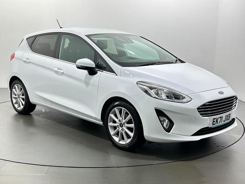 White Used 2021 Ford Fiesta Titanium Hatchback | £7,545 (Super price) - Image 1/3