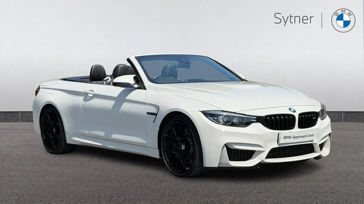 Used BMW M4 Cabriolet Competition Edition 444 HP (326 kW) 2020 White Cabriolet