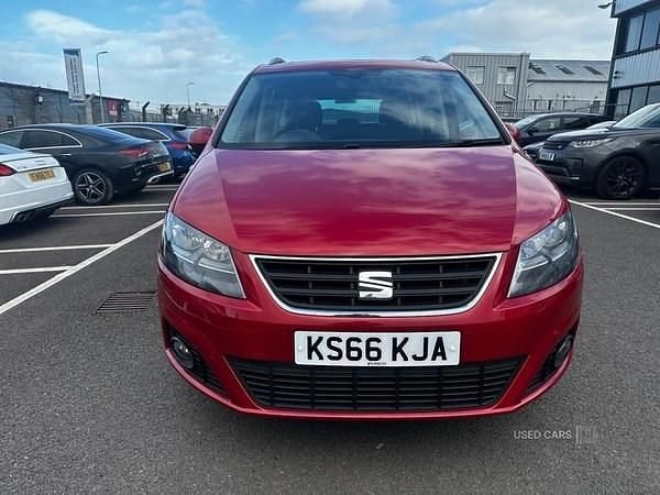 Used Seat Alhambra SE 184 HP (135 kW) 2017 Red MPV