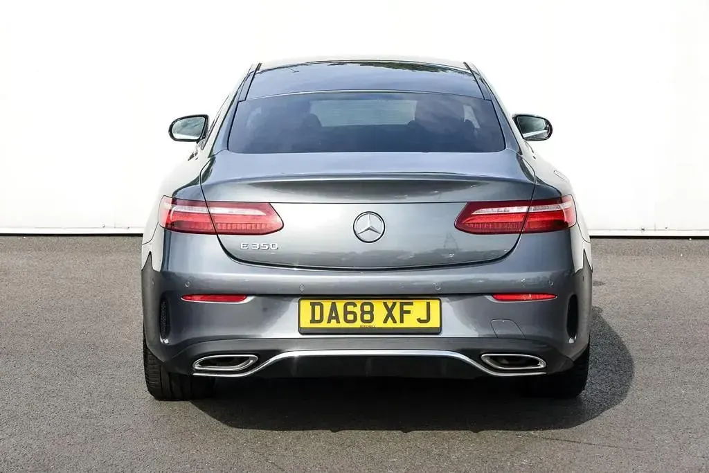 Used Mercedes E350 AMG line 2019 Grey Coupe