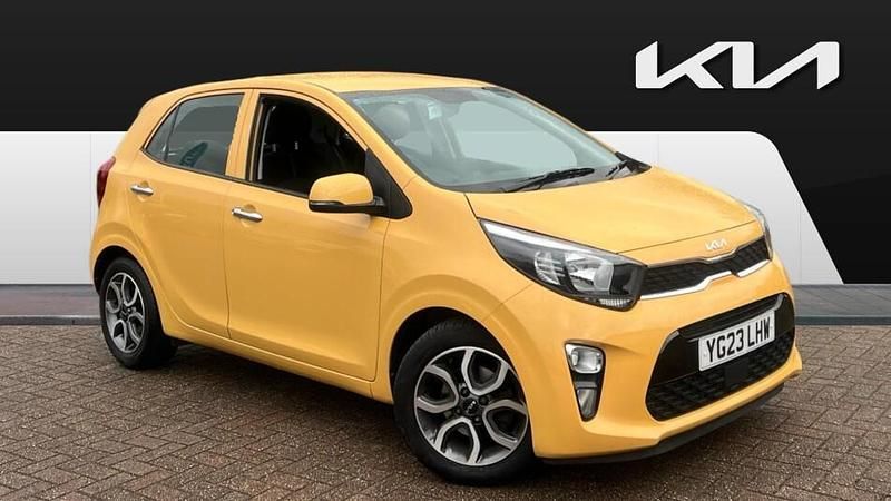 Used Kia Picanto 67 HP (49 kW) 2023 Yellow Hatchback