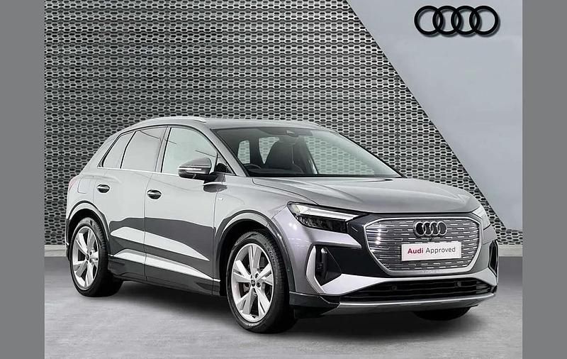 Used Audi Q4 e-tron S-Line 219 kW (299 HP) 2022 Grey SUV