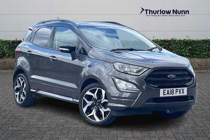 Grey Used 2018 Ford Ecosport ST-Line SUV | £9,099 (Fair price) - Image 1/4