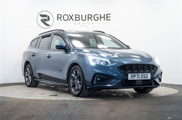 Blue Used 2021 Ford Focus ST-Line Estate | £13,399 (Super price) - Image 1/1
